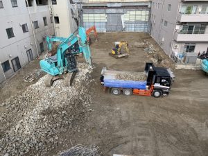 板宿解体現場　現況